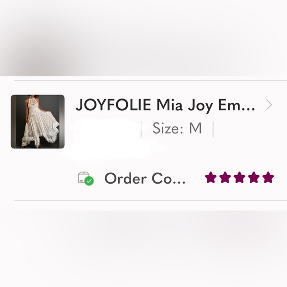 Joyfolie Cream Lace Maxi Dress - Picture 9 of 9